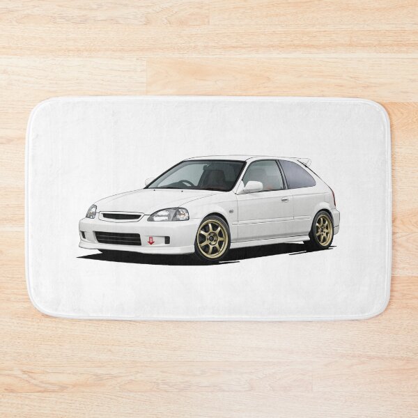 Item preview, White JDM Racecar Artwork designed and sold by CougarDesigns.