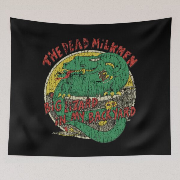Item preview, The Dead Milkmen – Big Lizard in My Backyard (1985) designed and sold by WebTucker.