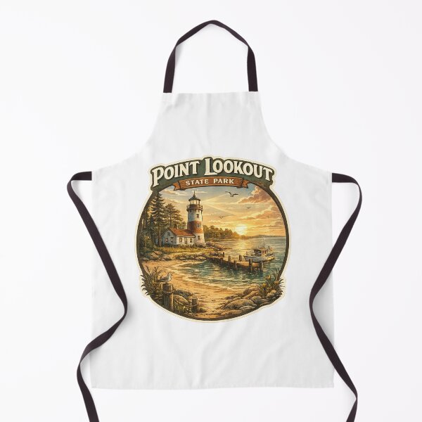 Item preview, Sunset at Point Lookout State Park Maryland – Lighthouse, Fishing Pier and Coastal Tranquility designed and sold by Aryabek.