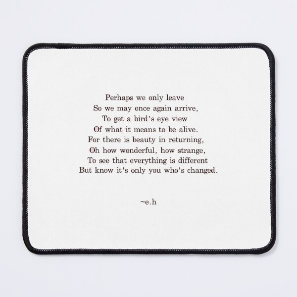 Item preview, Eh Poetry Funny Text Art designed and sold by hjbzazuj36.