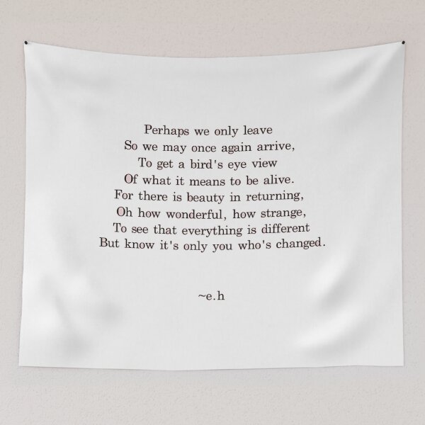 Item preview, Eh Poetry Funny Text Art designed and sold by hjbzazuj36.