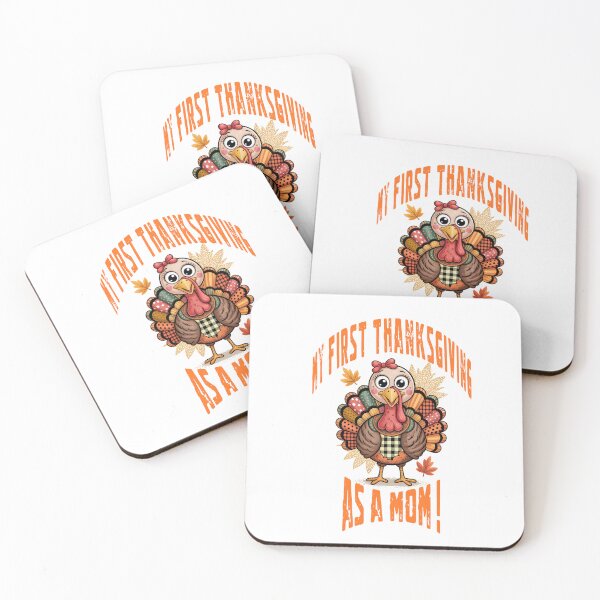 Item preview, My First Thanksgiving as a Mom designed and sold by AnaPixMar.