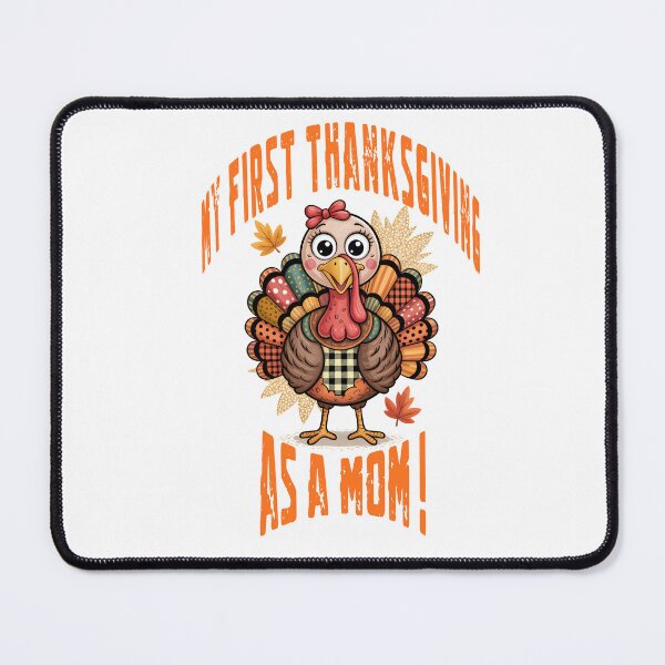 Item preview, My First Thanksgiving as a Mom designed and sold by AnaPixMar.