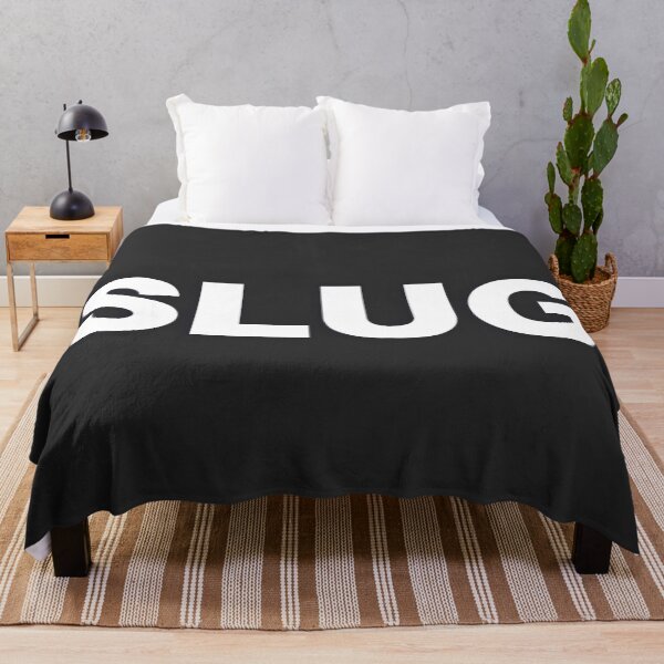 Item preview, SLUG — White Minimal Bold Type Statement designed and sold by WORDPAUSE.