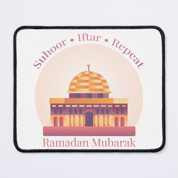 Item preview, Ramadan Mubarak Islamic Design – Muslim Home Decor & Ramadan Gifts designed and sold by PixelWaveBD.