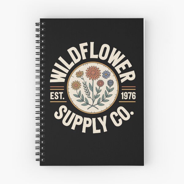 Item preview, retro wildflowers - bee friendly - butterfly garden - cottagecore - folk art floral - desert wildflowers - mountain meadow - coastal wildflowers - midnight meadow - celestial floral designed and sold by JansenGS.