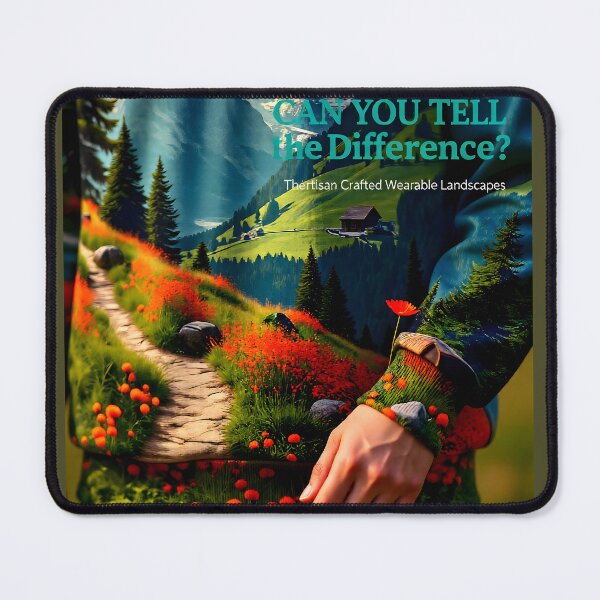 Item preview, "Can You Tell the Difference?; The Artisan Crafted Wearable Landscapes" designed and sold by Creative-RE.