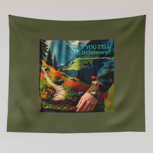 Item preview,  "Can You Tell the Difference?; The Artisan Crafted Wearable Landscapes" designed and sold by Creative-RE.