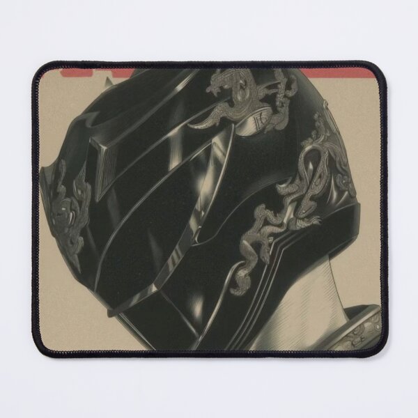 Item preview, Sleek Black Helm With Dragon Motifs designed and sold by Adronia.