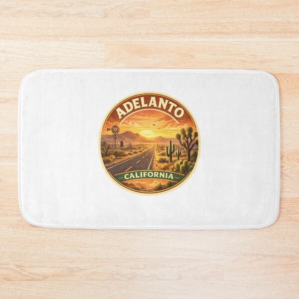 Item preview, Adelanto California Desert Highway – Joshua Trees, Mountains and Mojave Sunset designed and sold by Aryabek.