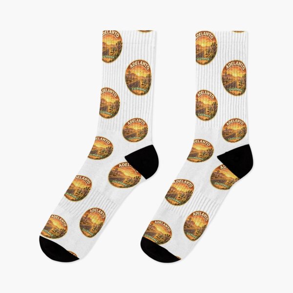 Item preview, Adelanto California Desert Highway – Joshua Trees, Mountains and Mojave Sunset designed and sold by Aryabek.