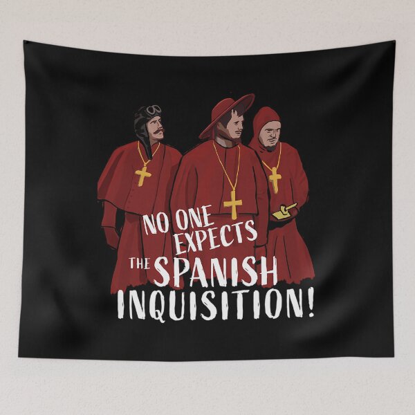 Artikelvorschau, Niemand erwartet die Spanische Inquisition entworfen und verkauft von Mekkey .