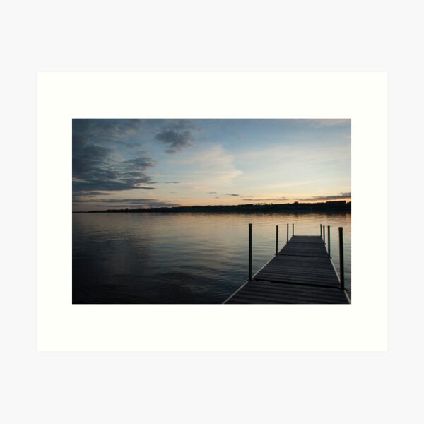 Lake View Art Print