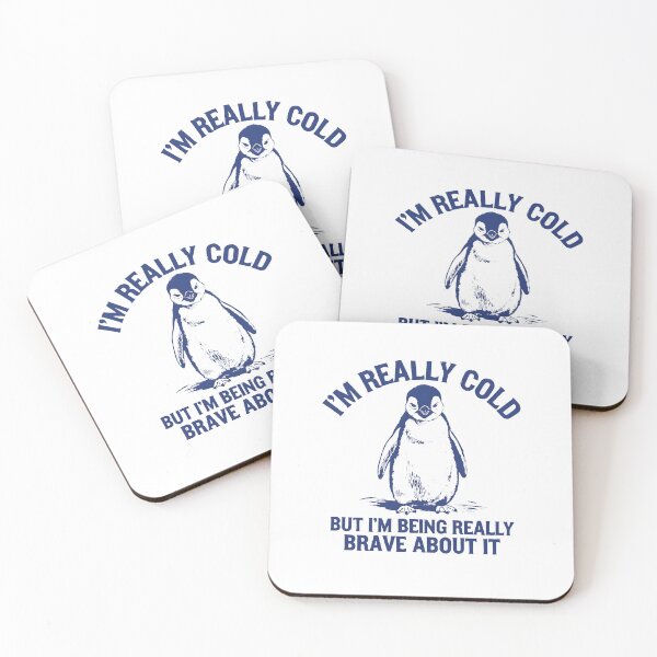 Item preview, I'm Really Cold but I'm Being Really Brave About It Sweat designed and sold by Spencerhowar.