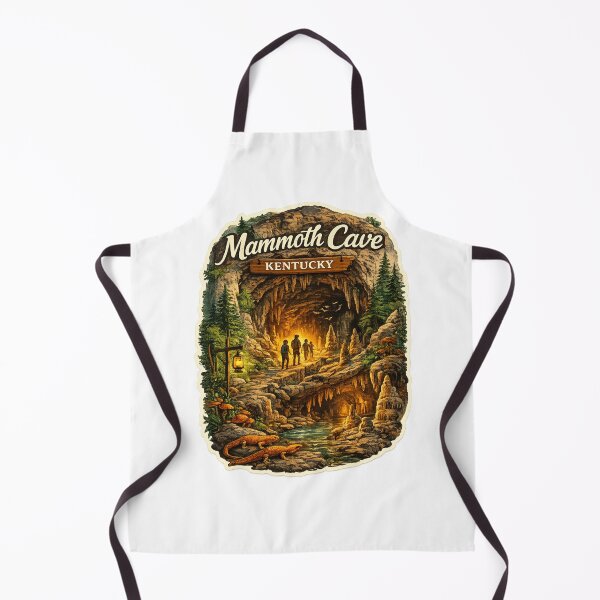 Item preview, Mammoth Cave Kentucky Entrance – Limestone Chambers, Stalactites and Forested Trail designed and sold by Aryabek.