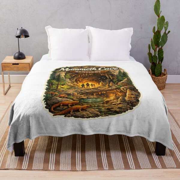 Item preview, Mammoth Cave Kentucky Entrance – Limestone Chambers, Stalactites and Forested Trail designed and sold by Aryabek.