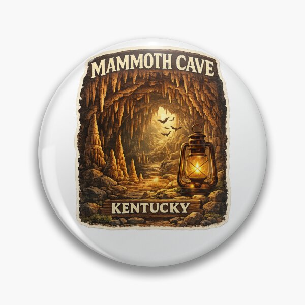 Item preview, Mammoth Cave Lantern Trail – Kentucky Stalactites, Bat Caverns and Karst Passageways designed and sold by Aryabek.