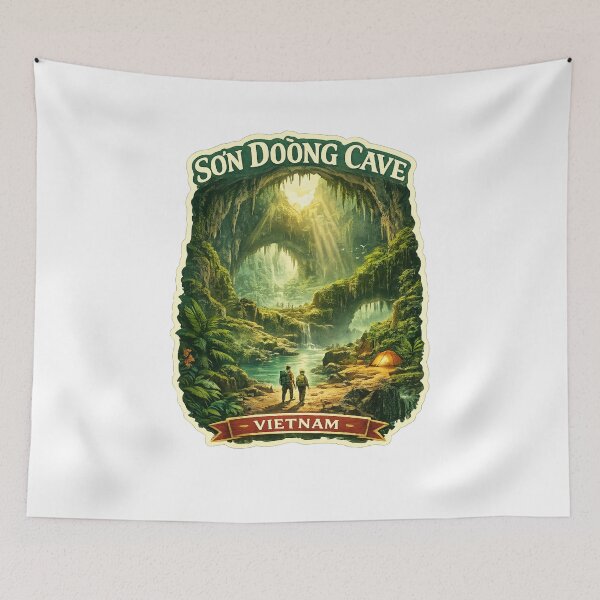 Item preview, Sơn Đoòng Cave Expedition – Jungle Sinkholes, Underground River, and Karst Formations in Phong Nha-Kẻ Bàng National Park, Vietnam designed and sold by Aryabek.