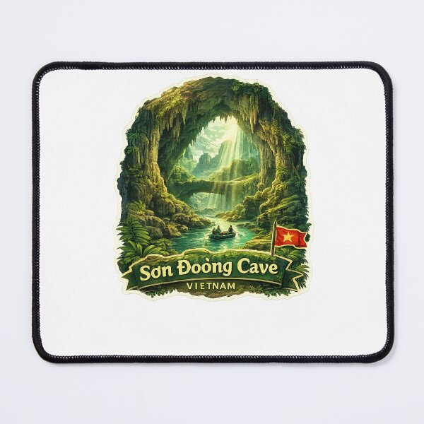 Item preview, Sơn Đoòng Cave River Passage – Limestone Arches, Jungle Bridges, and Subterranean Light Shafts in Vietnam’s Phong Nha-Kẻ Bàng National Park designed and sold by Aryabek.