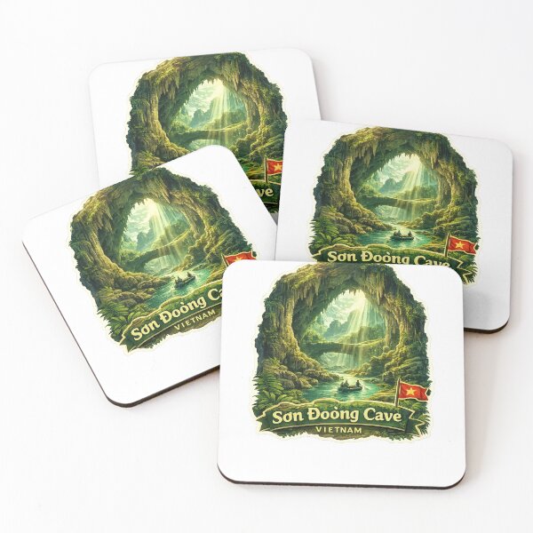 Item preview, Sơn Đoòng Cave River Passage – Limestone Arches, Jungle Bridges, and Subterranean Light Shafts in Vietnam’s Phong Nha-Kẻ Bàng National Park designed and sold by Aryabek.