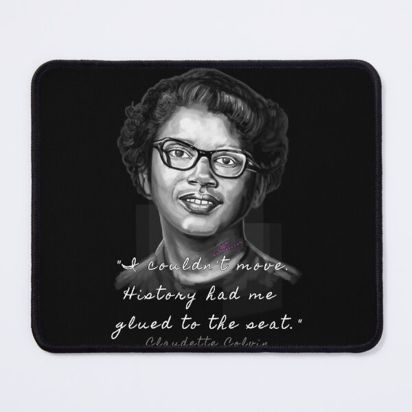 Item preview, Claudette Colvin, handpainted portrait designed and sold by AK-Hevonen.
