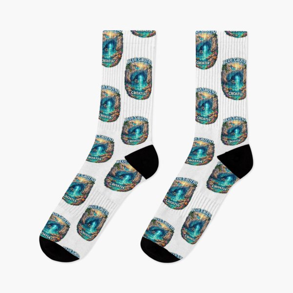 Item preview, Blue Grotto Sea Cave – Biševo Island Sunset, Adriatic Waters, and Dalmatian Coast Marvel in Croatia designed and sold by Aryabek.