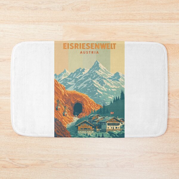 Item preview, Eisriesenwelt Ice Cave – Cable Cars, Alpine Chalets, and Tennen Mountains in Werfen, Austria designed and sold by Aryabek.