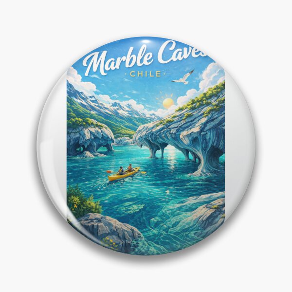 Item preview, Marble Caves Chile – Kayaking Through Patagonian Waters and Sculpted Stone Formations in General Carrera Lake designed and sold by Aryabek.