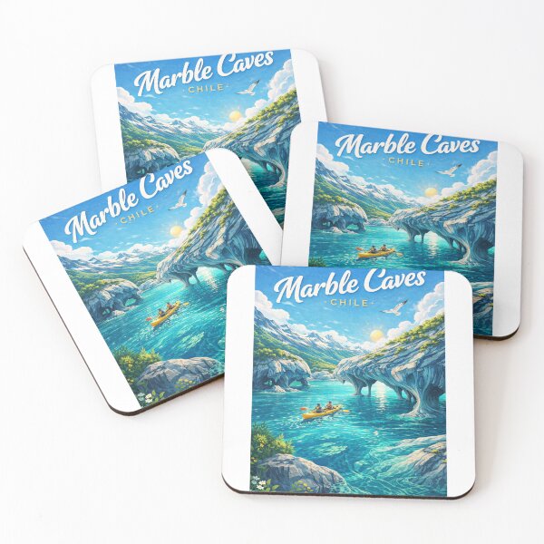 Item preview, Marble Caves Chile – Kayaking Through Patagonian Waters and Sculpted Stone Formations in General Carrera Lake designed and sold by Aryabek.
