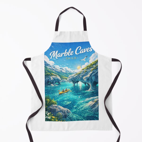 Item preview, Marble Caves Chile – Kayaking Through Patagonian Waters and Sculpted Stone Formations in General Carrera Lake designed and sold by Aryabek.