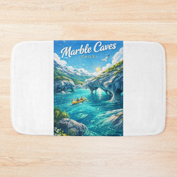 Item preview, Marble Caves Chile – Kayaking Through Patagonian Waters and Sculpted Stone Formations in General Carrera Lake designed and sold by Aryabek.