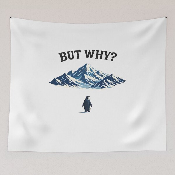 Item preview, But Why Penguin designed and sold by Spencerhowar.