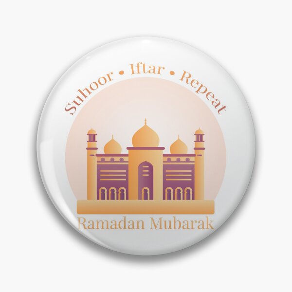 Item preview, Ramadan Mubarak Islamic Design for Muslim Home Decor & Gifts designed and sold by PixelWaveBD.