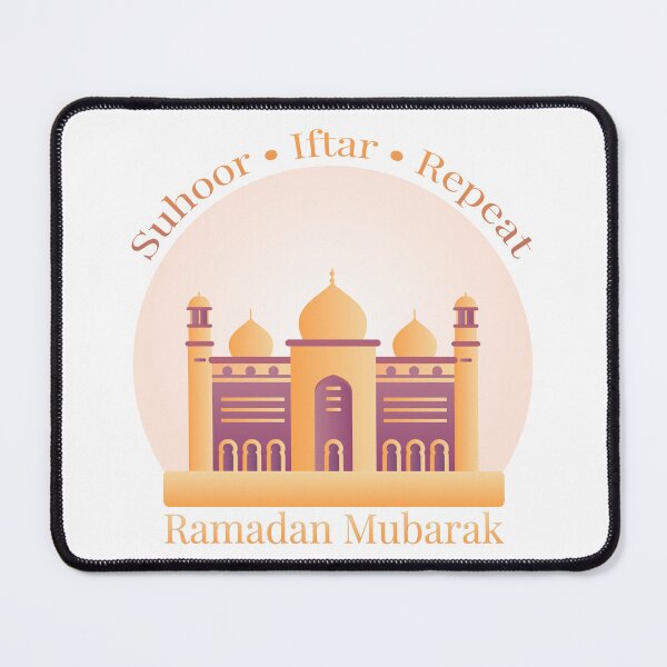 Item preview, Ramadan Mubarak Islamic Design for Muslim Home Decor & Gifts designed and sold by PixelWaveBD.