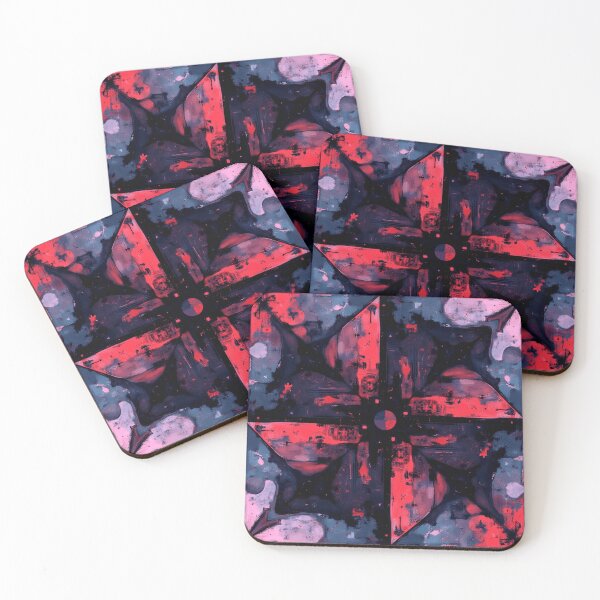 Item preview, astral rift colorful dark geometric abstract design designed and sold by SmashingDeals.