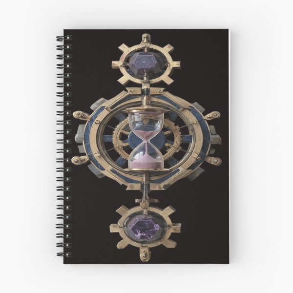 Item preview, Sacred Time Mechanism – Steampunk Hourglass Geometry Art designed and sold by ZChrome.