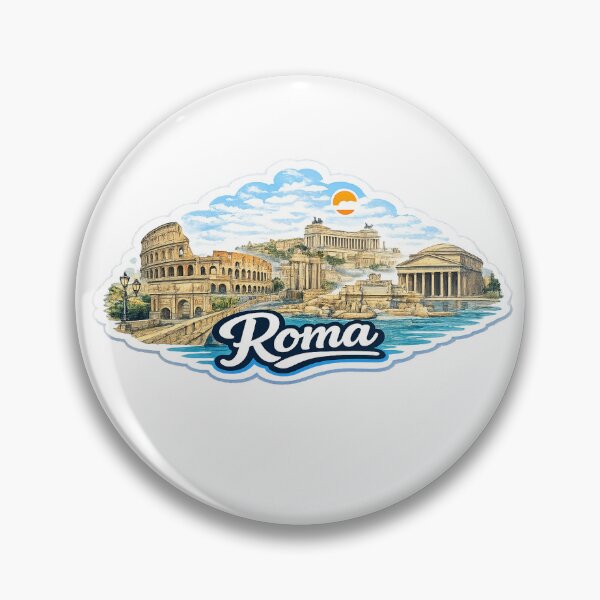 Item preview, Roma Skyline designed and sold by GridiStudio.