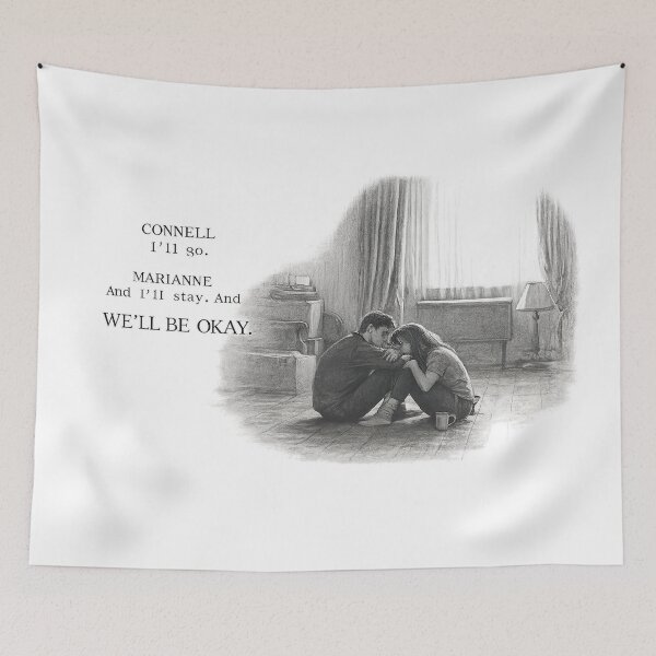 Item preview, Normal People Inspired Final Scene designed and sold by popsloganmerch.