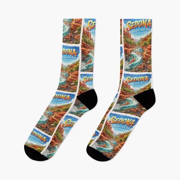 Item preview, Sedona Slide Rock Adventure – Red Cliffs, Clear Pools, and Canyon Views in Coconino County, Arizona designed and sold by StampMyPassport.
