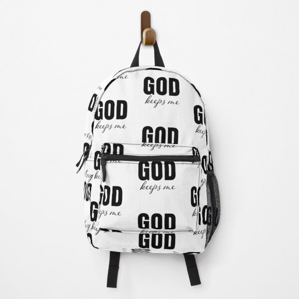 Item preview, God Keeps Me – Christian Faith Typography T-Shirt Design designed and sold by CrossCrafted.