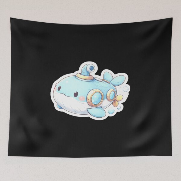 Item preview, Whale Submarine Explorer designed and sold by kelseyramona.