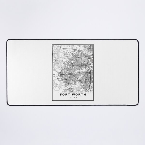 Item preview, Fort Worth Map designed and sold by Tamas Das.