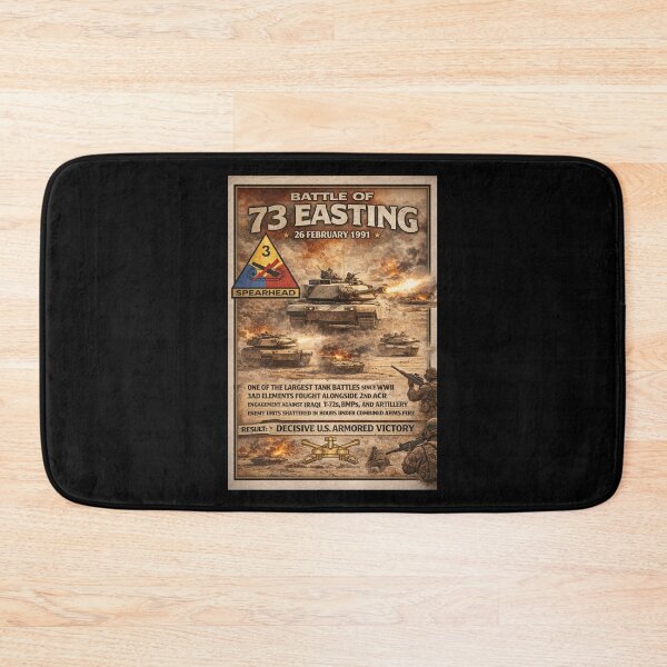 Item preview, Battle of 73 Easting - 3rd Armored Division designed and sold by Military Insignia Products.