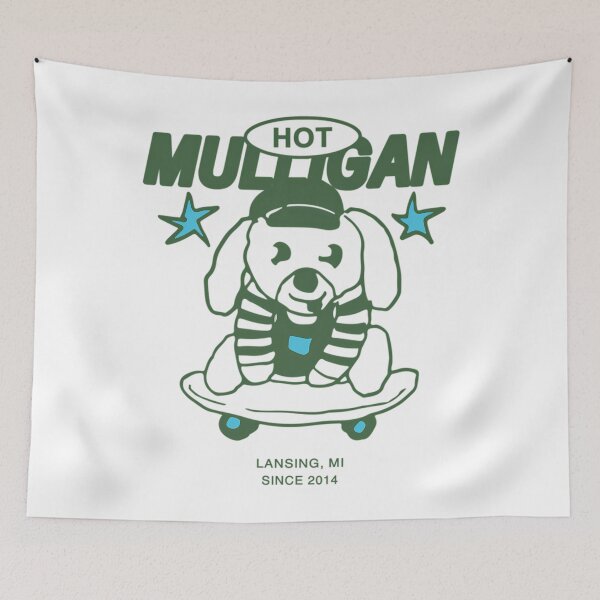 Item preview, Hot Mulligan Merch S8 Dog Shirt designed and sold by OdetteAlexan.