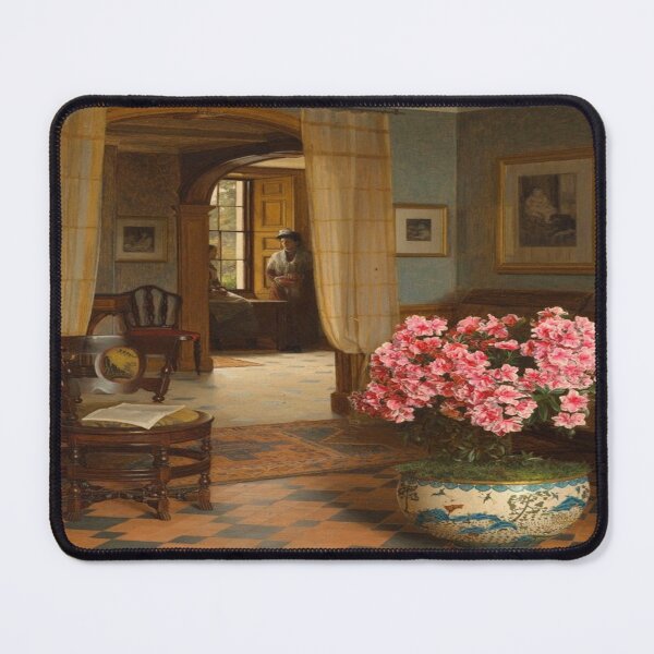 Item preview, Fresh from the Greenhouse by Jessica Hayllar (c.1890) // Public Domain designed and sold by Vernissage-dart.