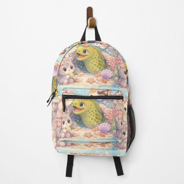 Item preview, Moray Eel and kawaii cats designed and sold by DamioPolArt.