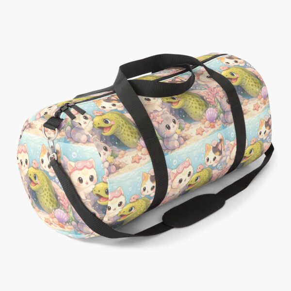 Item preview, Moray Eel and kawaii cats  designed and sold by DamioPolArt.