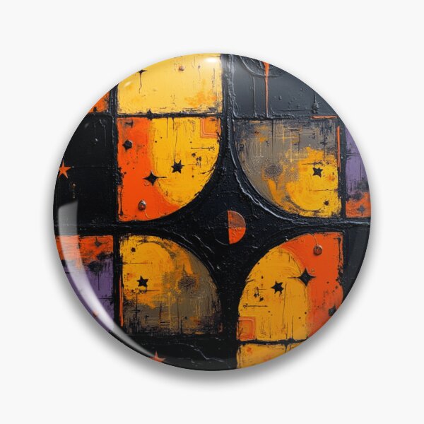 Item preview, galactic mosaic space themed colorful geometric abstract design designed and sold by SmashingDeals.