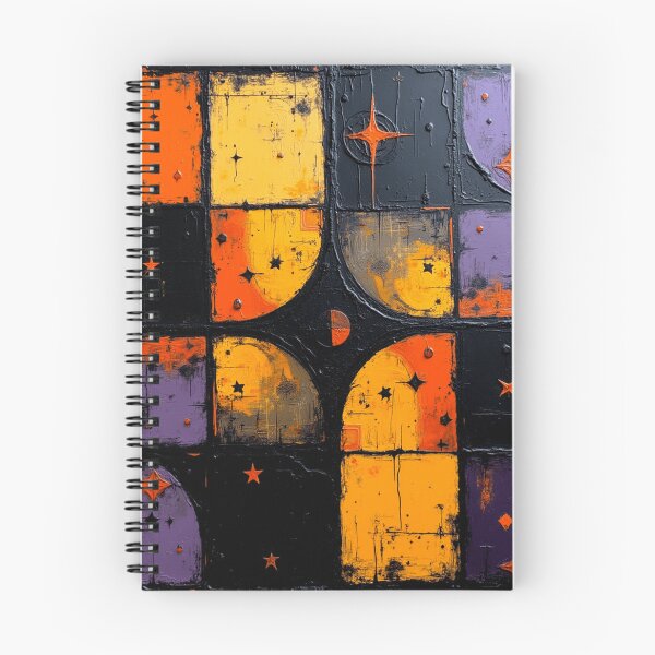 Item preview, galactic mosaic space themed colorful geometric abstract design designed and sold by SmashingDeals.