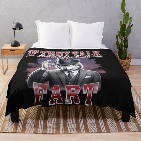 Item preview, If They Talk Behind Yo Back Fart designed and sold by Blukus ⭐⭐⭐⭐⭐.